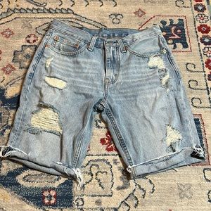 511 Levi’s jean shorts Size 31, run small, like 29/30